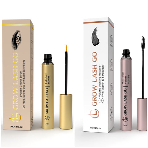 Eyelash Serum & Volume Mascara Duo